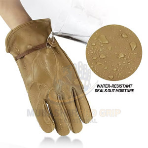 Gants de conduite pour homme en cuir de sécurité avec logo personnalisé, vente chaude, gants de protection pour conducteur à bas prix - Product Image 4