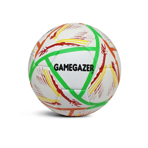 Balón de Fútbol Cosido a Mano GAMEGAZER MS-1009, Talla 5, Peso 400-440G, Circunferencia 680-700MM, 32 Paneles, Texturizado, Tradicional y Duradero - Product Image 1