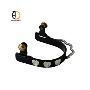 Espuelas Ecuestres de Metal, Equipo Duradero para Montar a Caballo - Product Image 2