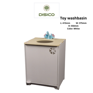 Matériaux durables et sûrs, bords lisses, meubles pour la maison, contreplaqué de pin américain, lavabo pour jouets - Product Image 2