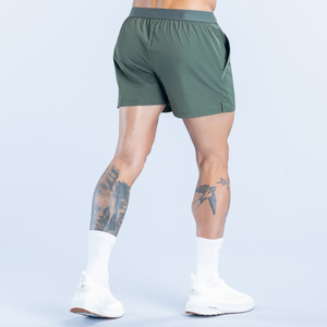Shorts d'entraînement pour hommes de qualité supérieure, séchage rapide, respirants, avec logo personnalisé, cordon de serrage interne, shorts de sport pour hommes - Product Image 6