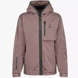 Chaqueta cortavientos transpirable para hombre de marca privada, para uso en exteriores, cómoda y transpirable, chaqueta de invierno al mejor precio. - Product Image 4