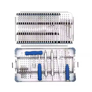 CE Certified Orthopedic Surgery Instruments Premium Quality Stainless Steel <b>Set</b> Box Manual Power Orthopedic <b>Screw</b> <b>Set</b> - Product Image 6