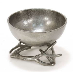 High quality Aluminium Metal Bowl coloured with Golden <b>Stag</b> <b>Head</b> new design decorated bowl wholesale manufacturer supplier - Product Image 6