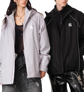HIKE IMPEX Factory Rate Men Outdoor Waterproof Windproof <b>Jacket</b> <b>Reflective</b> Lightweight Rain <b>Running</b> <b>Jacket</b> - Product Image 4