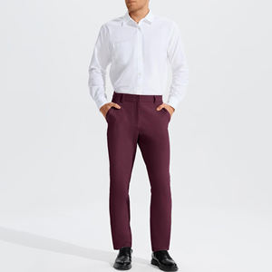 Pantalones de Golf Ligeros de Alta Calidad para Hombre, Corte Regular, Resistentes al Viento, Pantalones Deportivos Casuales con Bolsillos Laterales de Lona en Color Personalizado - Product Image 3