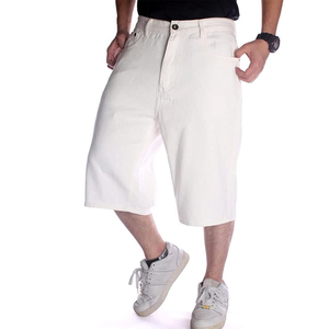 Pantalones Cortos Vaqueros con Logotipo Personalizado, Lavado Ácido, Estilo Urbano, Corte Holgado, Vintage, para Hombre y Mujer, Proveedor - Product Image 3