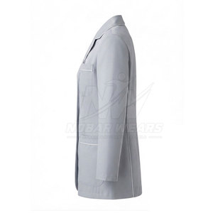 Bata de Laboratorio Médica para Doctor, Uniforme Profesional de Trabajo Clínico, Diseño Personalizado, Proveedor Mayorista de Fábrica - Product Image 3