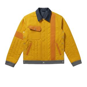 Vestes en jean d'hiver unisexes de haute qualité fabriquées sur mesure avec un motif léopard et un style décontracté - Product Image 3