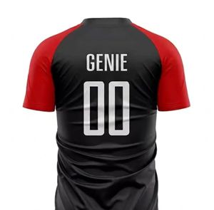 เสื้อฟุตบอลแบบซับลิเมชั่นสั่งทำพิเศษ 100% โพลีเอสเตอร์ คอวี สำหรับผู้ใหญ่ ชุดยูนิฟอร์มฟุตบอลครบชุด ขายส่งชุดทีมสโมสร แห้งเร็ว - Product Image 2