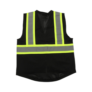 เสื้อกั๊กนิรภัยสะท้อนแสงโพลีเอสเตอร์กันน้ำระดับ 2 ของ SELF INDUSTRIES พร้อมโลโก้สั่งทำพิเศษ มองเห็นได้ชัดเจน - Product Image 2