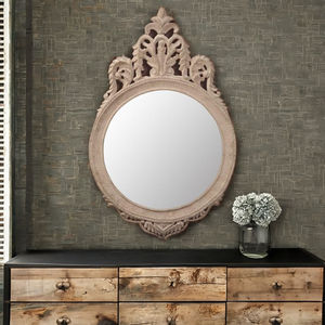 Miroir mural moderne irrégulier écologique durable pour la maison et les hôtels Meilleure qualité en bois Fabriqué à la main par Antique CO Mariage - Product Image 1