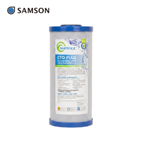 Filtre à charbon actif Big Blue MATRIKX CTO PLUS 01-450-10 10 pouces - Product Image 1