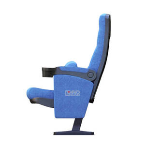 Silla de teatro cómoda moderna personalizable, muebles plegables y apilables para aplicaciones de cine - Product Image 4