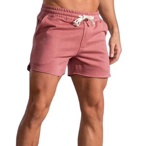 กางเกงขาสั้นผู้ชายผ้าคอตตอนฟอกสีแบบวินเทจไซส์ใหญ่พิเศษกางเกงขาสั้นแฟชั่นลำลองปรับแต่งโลโก้ฤดูร้อน - Product Image 1