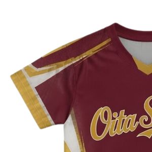 Maillot de lacrosse unisexe bordeaux et or sublimé, léger, en polyester, réversible, pour équipe, entraînement et matchs sportifs - Product Image 5