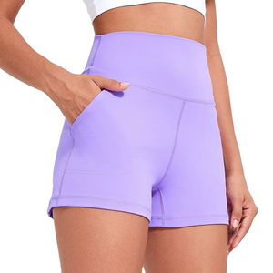 Shorts de sport pour femmes en gros – Leggings courts de yoga et fitness à effet push-up pour femmes - Product Image 1