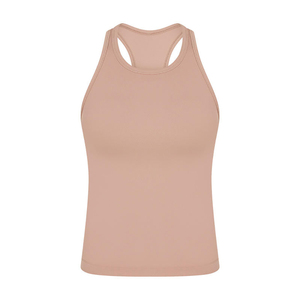 Débardeur de sport pour femme 100% coton de haute qualité, séchage rapide, écologique, avec logo personnalisé sur le devant, couleurs et tailles personnalisées, décontracté - Product Image 5