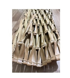 Vietnam Natural Seagrass Knitted Thatch Parasol Cover Panels Sunshade Handmade Grass Thatching <b>Curtain</b> Outdoor construction - Product Image 5