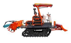 Venta al por mayor 2026 - Tractor de orugas agrícola Hogico 80VN 80HP de alta calidad con orugas de goma y multifunción 3 en 1 - Product Image 4