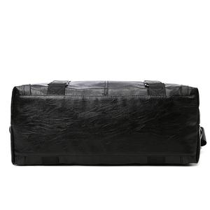 Sac de voyage pliable grande capacité, sac de sport et de gym avec compartiment à chaussures, imperméable, pour week-end et nuitée - Product Image 5