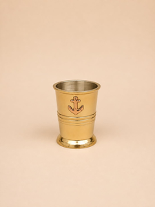Verres à shot en laiton faits à la main, artisanat artisanal, pour whisky et tequila, pour la maison, les bars, les restaurants, décoration de cuisine - Product Image 1