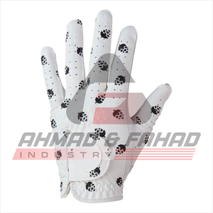Vente flash - Gants de golf unisexes en cuir véritable Cabretta de qualité supérieure, logo personnalisé, haute qualité, imperméables, antidérapants, pour la main gauche ou droite, sport - Product Image 4