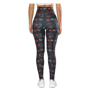 Ropa Deportiva Personalizada, Leggings sin Costuras con Logo y Cintura Media para Mujer, para Entrenamiento, Gimnasio, Yoga, con Opción de OEM - Product Image 4