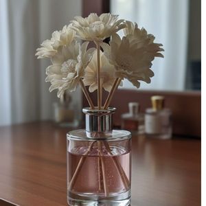 Flores de Magnolia de Madera Sola de Gran Tamaño, 15-16 CM, Varilla de Fibra Vegetal de Sesbania, Aromaterapia, Hechas a Mano, Sostenibles, Decorativas Perforadas - Product Image 3