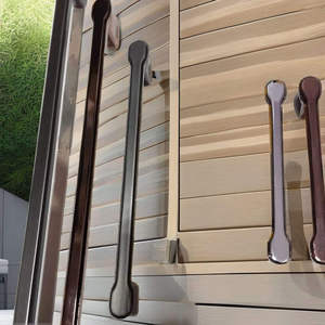 MODERN BRASS FURNITURE HANDLE KNOB DURABLE ANTIRUST EASY INSTALLATION DRESSER DRAWER <b>WARDROBE</b> CABINET PULLS HOME <b>HARDWARE</b> - Product Image 6