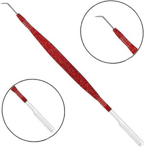Outil professionnel végétalien pour rehaussement de cils, double embout, aiguille séparatrice, peigne en acier inoxydable, bâtonnet de permanente - Product Image 4