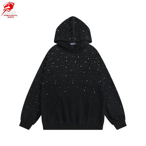 Sudaderas con Capucha Deportivas Casuales para Hombre con Pedrería, Material Transpirable, Costuras Duraderas y Apariencia Moderna y Elegante - Product Image 1