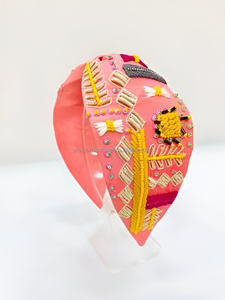 Diadema Personalizada con Diseño de San Petersburgo, Estilo Pascua 2025, Hecha a Mano, Ligera, Duradera, Luminosa y Bordada con Cinta, 13CM - Product Image 6