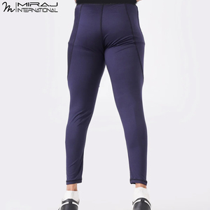 Gym Running <b>Tight</b> Quick-Dry Fitness Moisture-Wicking Athletic Base Layers High-Stretch Fabric Elastic Waist Compression Leggings - Product Image 6