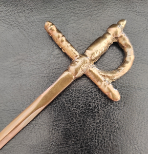 Cuchillo de Cartas de Lujo Vintage con Ancla de Bronce, Elegante Accesorio para Abrir Sobres para el Hogar, Oficina y Estudio - Product Image 6