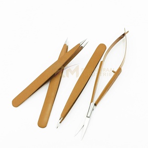 Juego de Pinzas para Cejas Profesionales de Alta Calidad RMI, Punta Curva y Puntiaguda, Acero Inoxidable, Pinzas Mini Sostenibles - Product Image 5