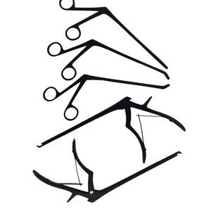 Kerrison Rongeur <b>Punches</b> Forceps <b>Set</b> 5-Piece Orthopedic Surgical Instruments Stainless Steel Manual Surgical Grade Autoclavable - Product Image 2
