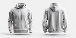 350GSM Custom Heavy Weight <b>Hip</b> Hop Solid Color Oversize Fashion Hoodies Loose Fit Thick Heavy Plain Design Premium Hoodie - Product Image 3
