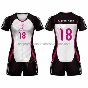 Customizable Long Sleeve <b>Athletics</b> Jersey Customizable Volleyball Team Uniform Set Printed Technics - Product Image 3