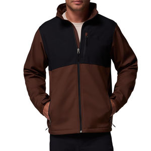 Veste softshell homme confortable, prix abordable, design optimal, fabrication professionnelle, style streetwear, veste softshell d'hiver - Product Image 1