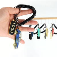 Porte-clés personnalisés vintage en alliage de zinc, style dessin animé, logo 2D/3D, étanches et légers - Cadeaux souvenirs