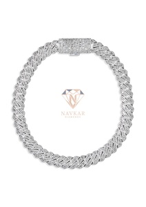 Premium Quality Cuban <b>Chain</b> Necklace Thick Link Gold Plated 925 Silver Moissanite Hip Hop Unisex Fashion Jewelry Available - Product Image 4