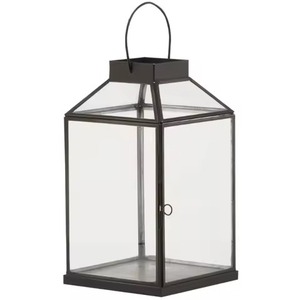Farol de Metal Antiguo, Portavelas Clásico para Decoración de Hogar, Jardín, Bodas, Restaurantes, Hoteles y Eventos Tradicionales - Product Image 4