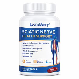 Cápsulas de Gel Suave para el Apoyo de la Salud del Nervio Ciático con Suplemento de Complejo Vitamínico B - Product Image 3