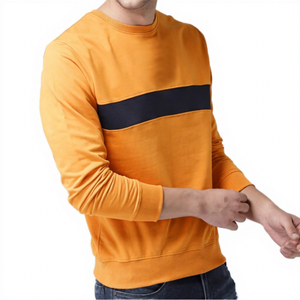 Sudadera de cuello redondo para hombre, jersey cálido de forro polar, manga larga, suave, cómoda, informal, para uso diario, ropa de calle, venta al por mayor - Product Image 2