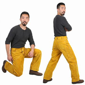 Pantalones de Soldadura de Alta Resistencia JNM SAFETY JNM-393, Anti-Calor, Ignífugos, Anti-Corte, Antiestáticos, Resistentes al Calor hasta 1000°C - Product Image 2