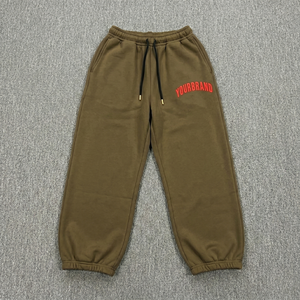 Pantalon de survêtement pour femme 100% coton, logo imprimé sur mesure, couleur unie, coupe évasée, pantalon de survêtement pour femme de qualité supérieure - Product Image 5