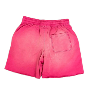 Custom Sweat Shorts Unisex Acid Wash Tie Dye Sun Faded Shorts 5 Inch Inseam <b>Blend</b> Cotton Fleece 100% Cotton Shorts Custom - Product Image 3