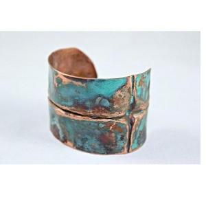 Premium Quality Handmade Open Cuff Jewelry Handcrafted Copper Brass Adjustable Gift for Men and Women - Product Image 4