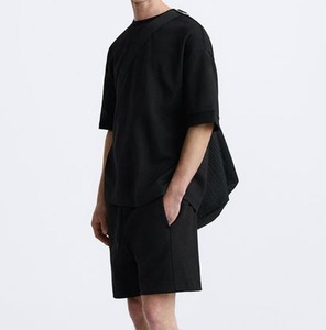 OEM Hot Sale Product New Arrival Men Summer Short Sleeve T-Shirts & Shorts <b>Twins</b> <b>Set</b> Breathable Oversize Men <b>Twin</b> <b>Set</b> for Adults - Product Image 6
